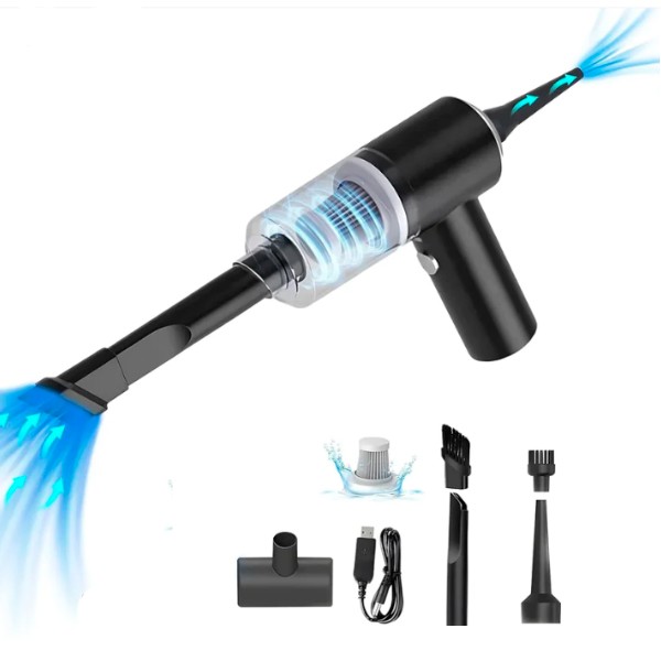 Aspirador POTENTE + SOPLADOR 2 EN 1 air duster airstorm dust cleaner
