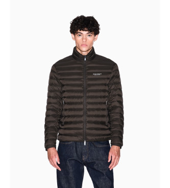 A|X Armani Exchange A X Armani Exchange para hombre. Chaqueta Name marrón (XXL), Casual, Poliamida