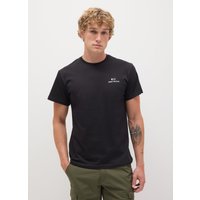 B.ANGEL Camiseta Negra De Algodón Puro B.angel, Hombre, Gunmetal, Talla: