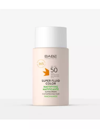 Babe BABÉ Super Fluid Color Matificante SPF50 50 m