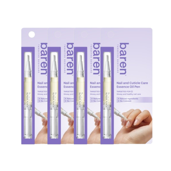 Baren Nail & Cuticle Repair Essential Oil Pen - 2ml (4ea) Set