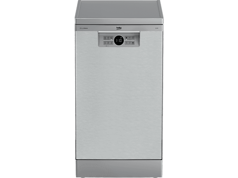 Beko REACONDICIONADO Seminuevo Funcional Lavavajillas - Beko , 10 Servicios, 6 Programas, 45 cm, AquaIntense, Motor ProSmart, Inox