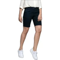 Bermudas de sarga de algodón mujer Kariban Chino