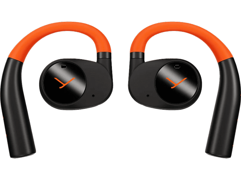 Beyerdynamic Auriculares conducción de aire - Beyerdynamic VERIO 200, Intraurales, Bluetooth, Open-ear, 8h Autonomía, Negro/Naranja