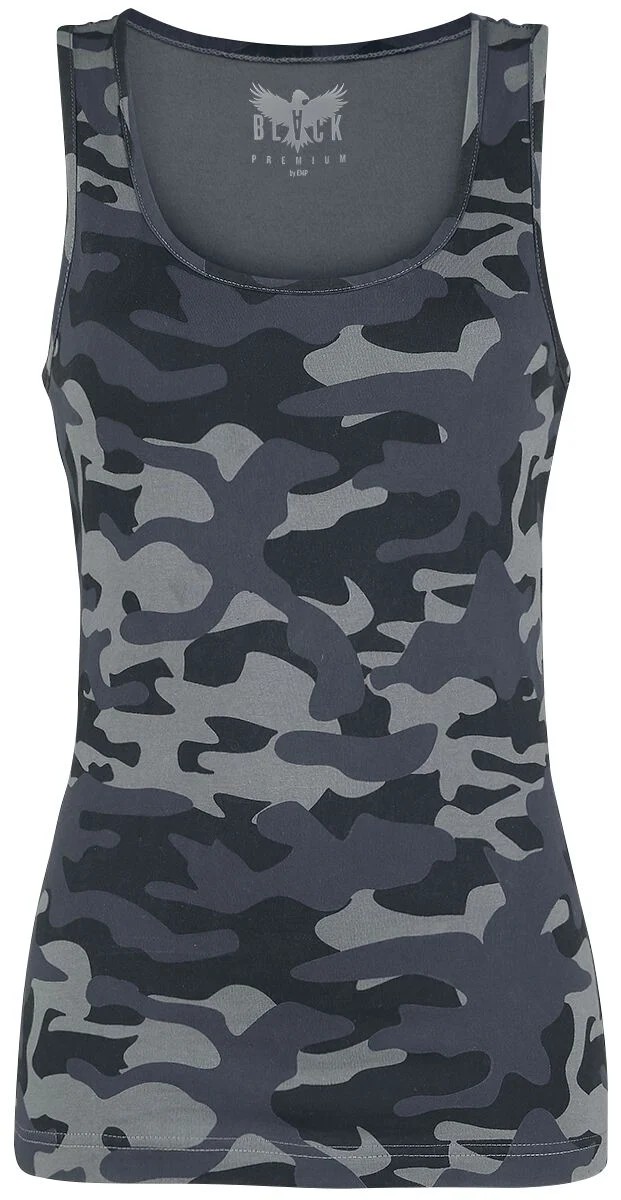 Black Premium by EMP Top de Black Premium by EMP - Back On Top - XS XXL - para Mujer - camuflaje