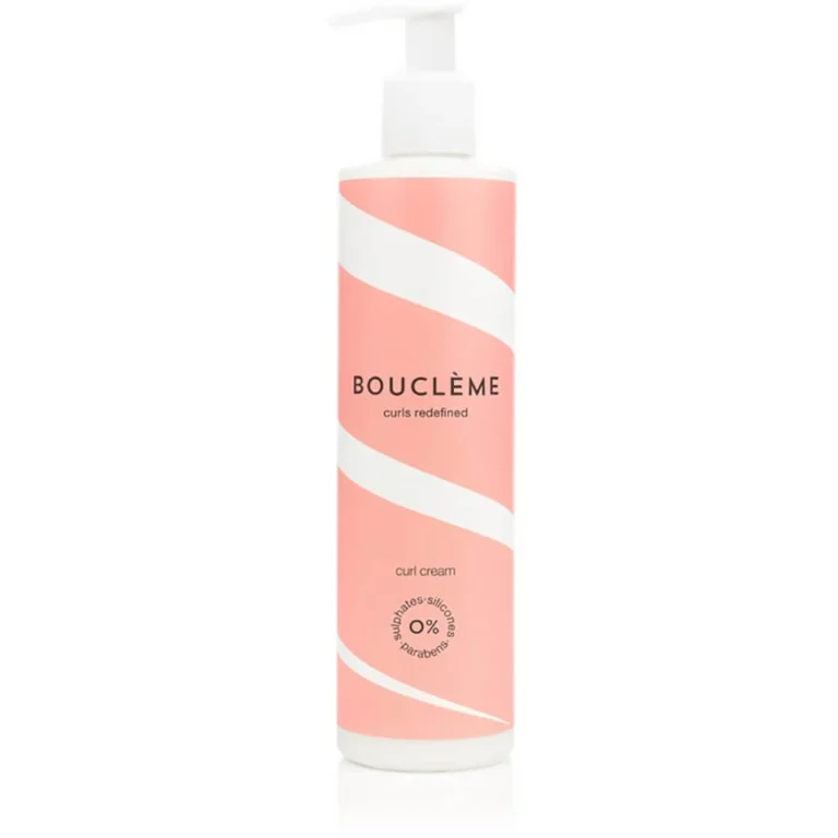 Bouclème Crema acondicionadora nutritiva sin enjuague para cabello ondulado y rizado 300 m