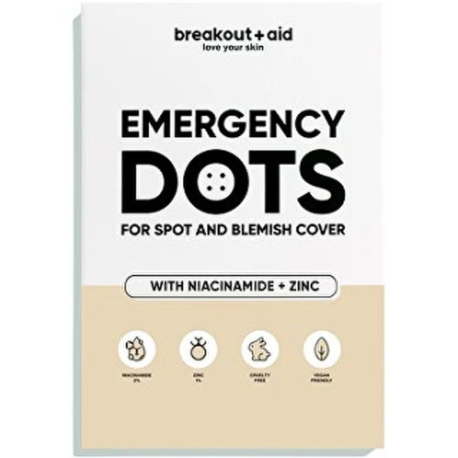 Breakout+aid Puntos de emergencia Niacinamida + Zinc