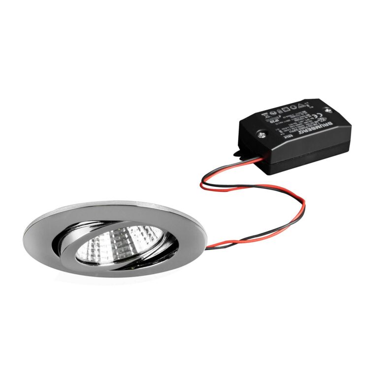 Brumberg BB03 foco empotrado no atenuable, cromo