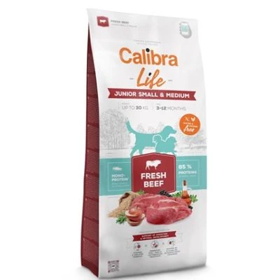 Calibra Dog Life Junior Res Croquetas Secas 12kg