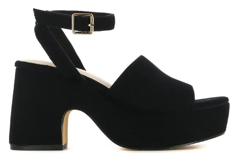 Camila's Sandalias negras de tacón mujer MIRANDA Camila'