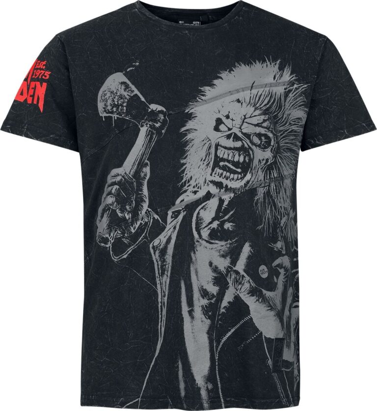 Camiseta de Iron Maiden - EMP Signature Collection - M XXL - para Hombre - Gris oscuro