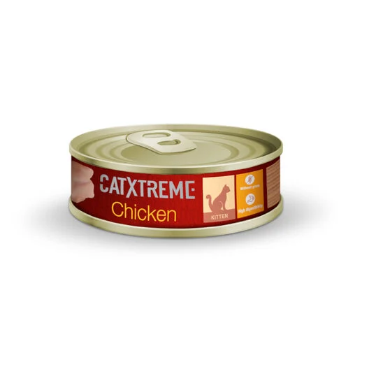 Catxtreme 24 latas x 170 g Catxtreme Kitten Pollo Lata para gatos ¡Pack ahorro!