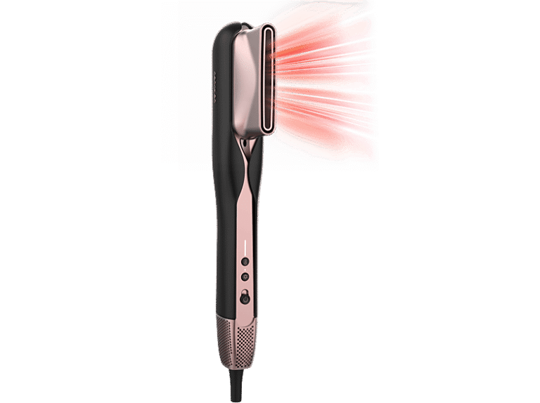 Cecotec REACONDICIONADO Seminuevo Excelente Plancha de pelo - Cecotec RitualCare Air Lisse 2in1 Black, Cerámica y queratina, 2 cabezales imantados, 10