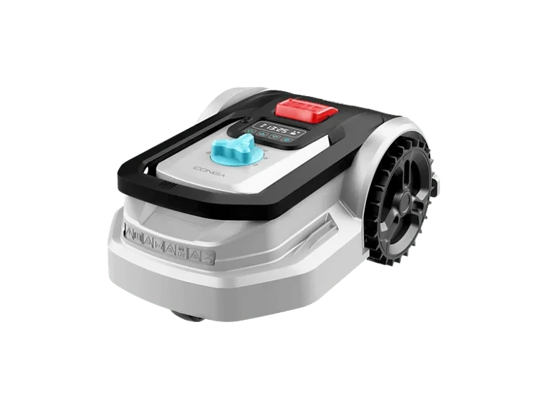 Cecotec Robot cortacésped - Cecotec Conga GrassHopper 500 Connected, Superficie 500m2, Pendiente máxima 27%, Sensor detector de lluvia, Control APP, P