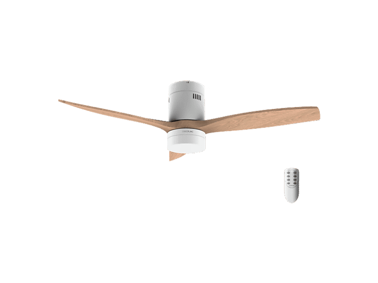 Cecotec Ventilador de techo - Cecotec EnergySilence Aero 5600 Classic, 40 W, Motor DC, 52 pulgadas, Modo Verano/Invierno, Mando a distancia, Multicolo