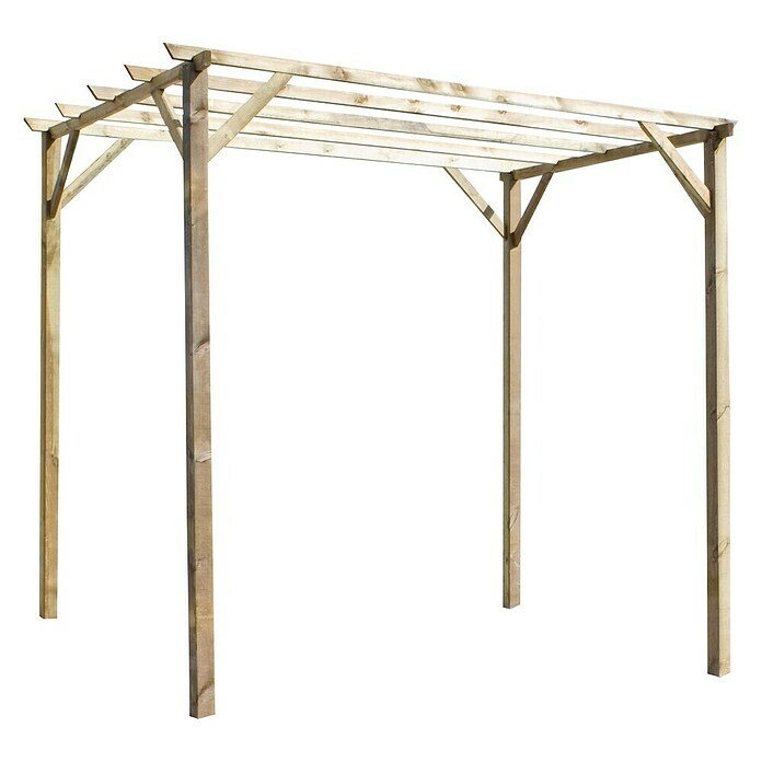 Cerland Pérgola Patagonie (L x An: 300 x 300 cm, Natural)