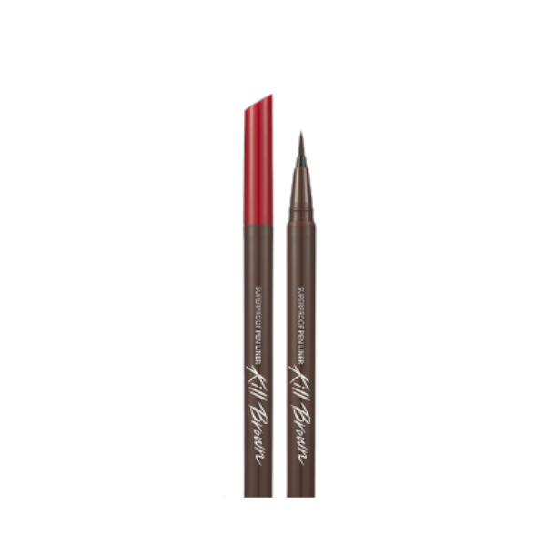 Clio Superproof Pen Liner Kill Black, Kill Brown - 0.55ml - 003 Cacao Brown