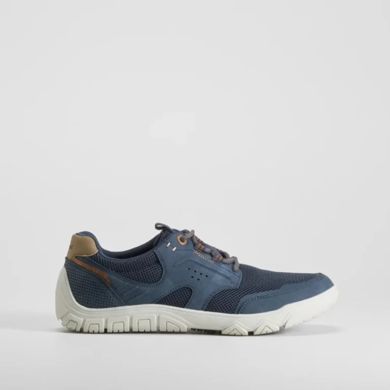 Comfeet Zapatilla deportiva azul cordones COMFEET - Talla: 40