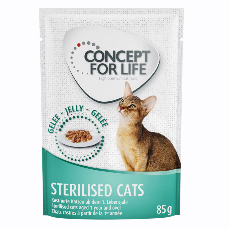 Concept for Life Sterilised Cats con pollo en gelatina - 48 x 85 g