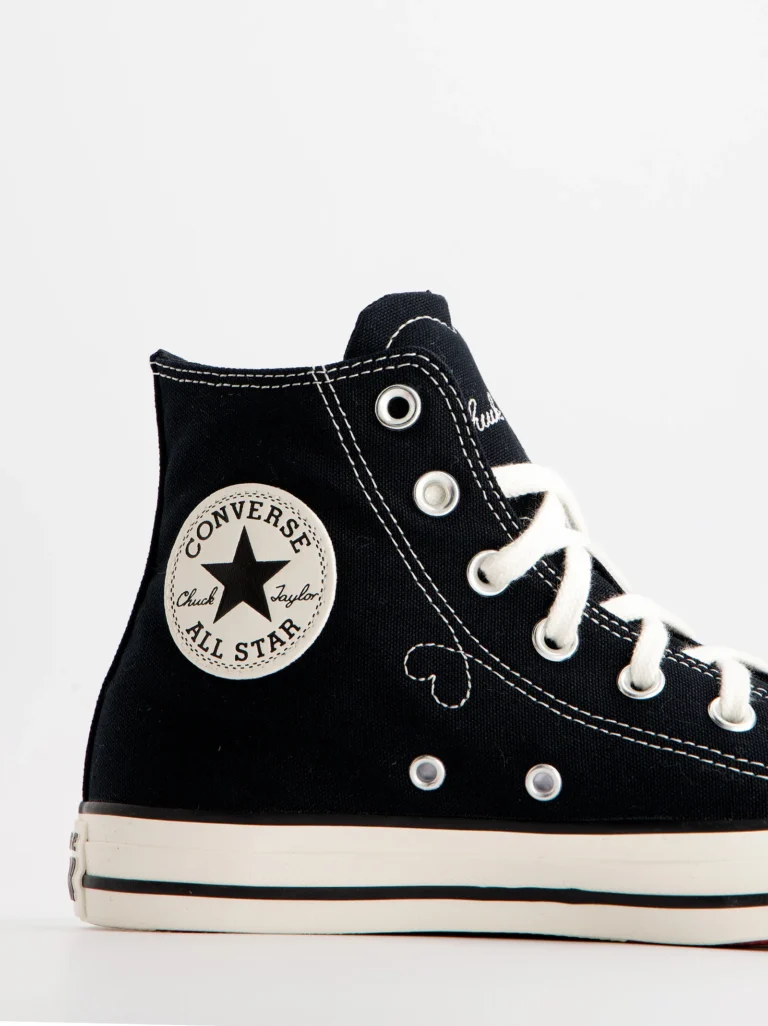 Converse Chuck Taylor All Star - Zapatillas abotinadas con charms, 36