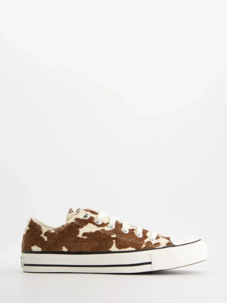 Converse Chuck Taylor All Star - Zapatillas de corte bajo animal print, 37
