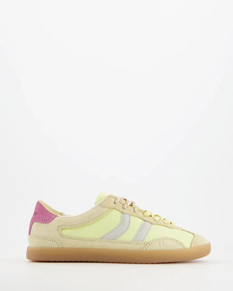 Coolway Kizuna Sunflower Glow - Zapatillas de ante y nylon, 36