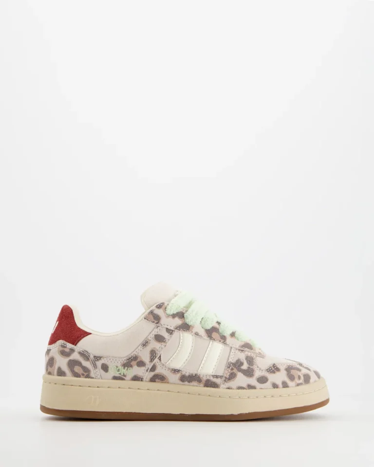 Coolway Moka Leo - Zapatillas skater de ante animal print, 37