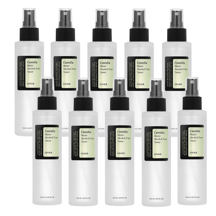 Cosrx Centella Water Alcohol-Free Toner (10c/u) Set