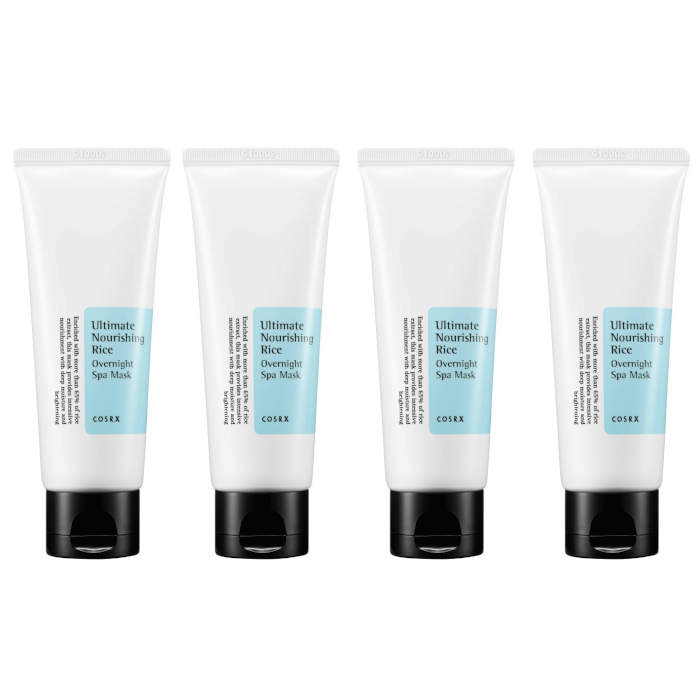Cosrx Ultimate Nourishing Rice Overnight Spa Mask - 60ml (4ea)