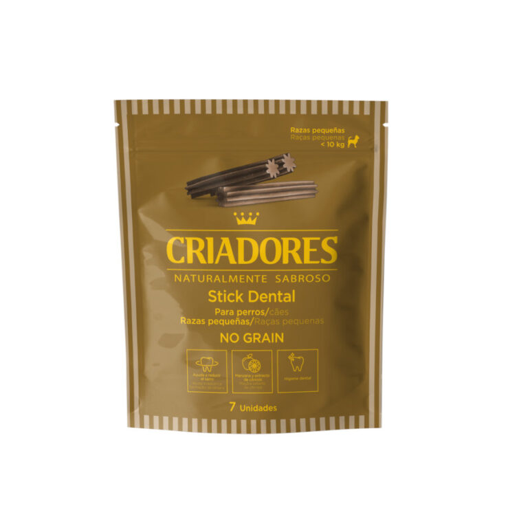 Criadores 42 barritas Criadores Snacks Dentales Grain Free para perros de raza pequeña ¡Pack Ahorro!