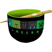 Cuenco Ramen con Palillos Minecraft Stor