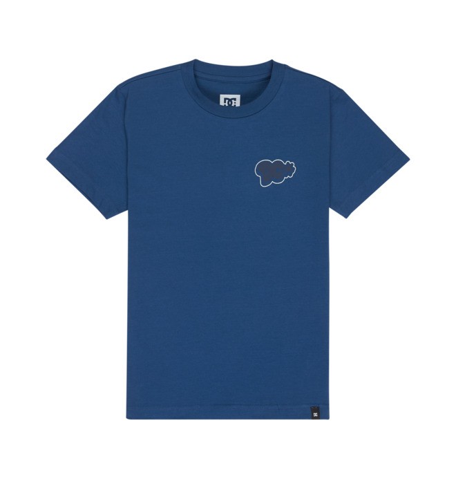 DC Throw Up - Camiseta de manga corta Azul Chicos 8-16
