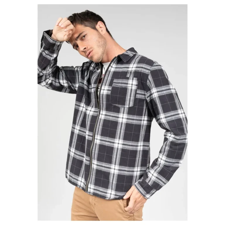 Deeluxe Sobrecamisa de cuadros Deeluxen Pretender
