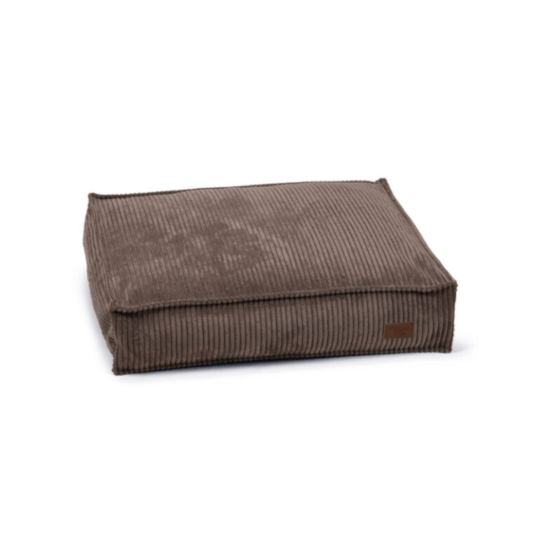 Designed by Lotte Ribbed Colchón Marrón para perro