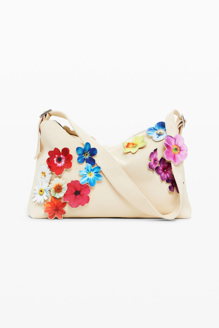 Desigual Bolso flores 3D Tyler McGillivary, Algodon, U