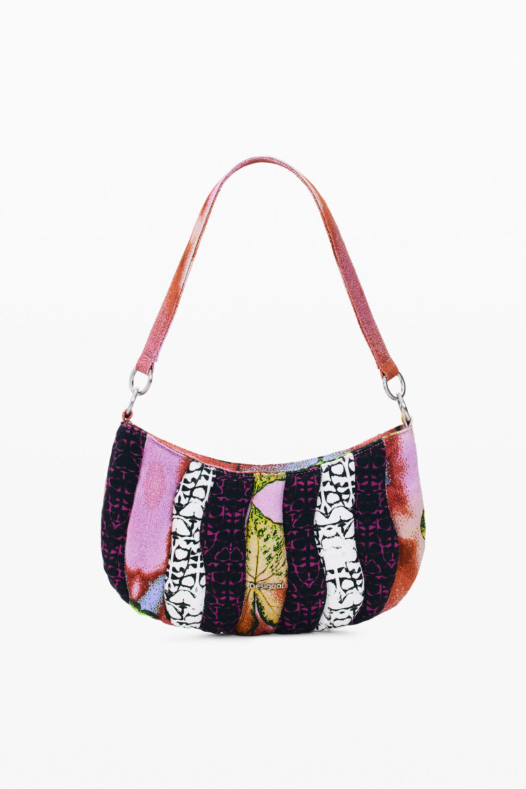 Desigual Bolso mediano diseñado por M. C. Lacroix, Mujer, Algodon, Rojo, U