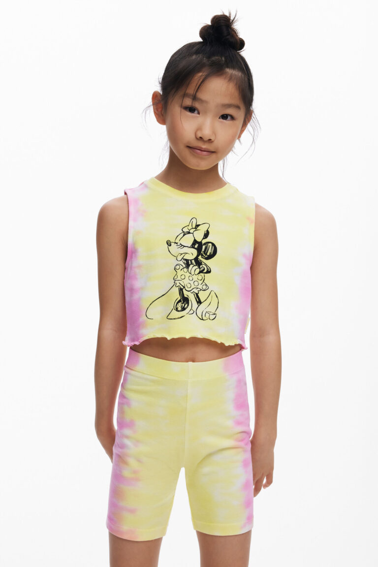 Desigual Leggins Tie-dye, NiñOs, Algodon, Amarillo
