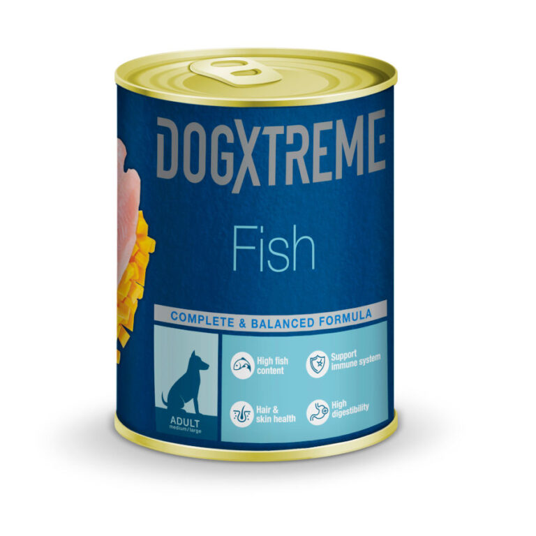 Dogxtreme 24 latas x 400 g Dogxtreme Adult Pescado con Calabaza lata para perros ¡Pack ahorro!