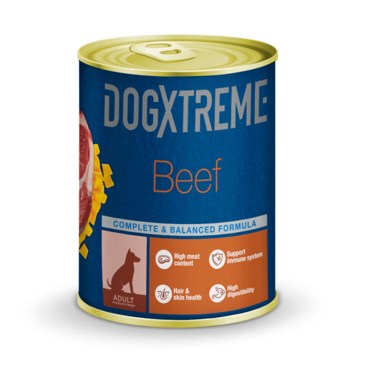 Dogxtreme 24 latas x 400 g Dogxtreme Adult ternera con calabaza lata para perros ¡Pack ahorro!
