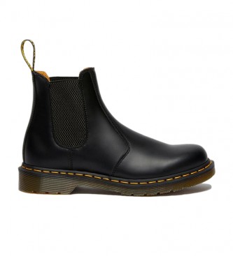 Dr Martens unisex. 22227001 Botas de piel 2976 Ys Smooth negro (36), Plano, Ninguno, Casual
