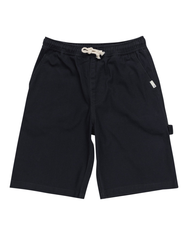 element Eclipse Navy Carpenter Twill - Short tipo carpintero Azul chicos 8-16