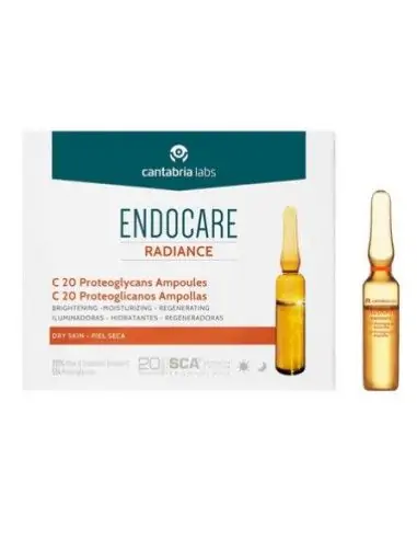 Endocare Radiance C 20 Proteoglicanos Ampollas Piel Seca 30 amp