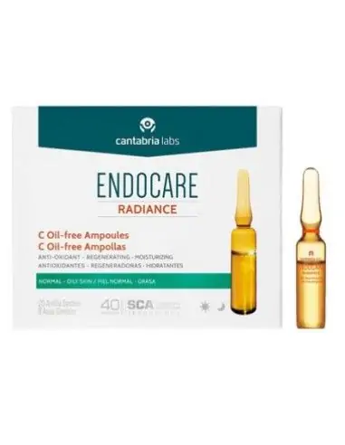 Endocare Radiance C Oil-free Ampollas 10 X 2 M