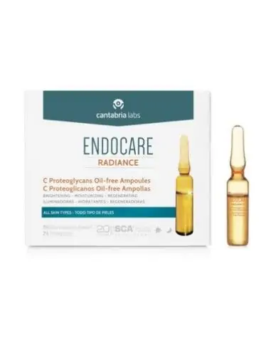 Endocare Radiance C Proteoglicanos Oil Free 30 ampolla