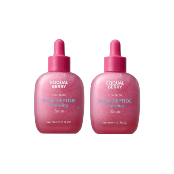 Eqqualberry NAD+ Peptide Boosting Serum - 30ml DUO Set
