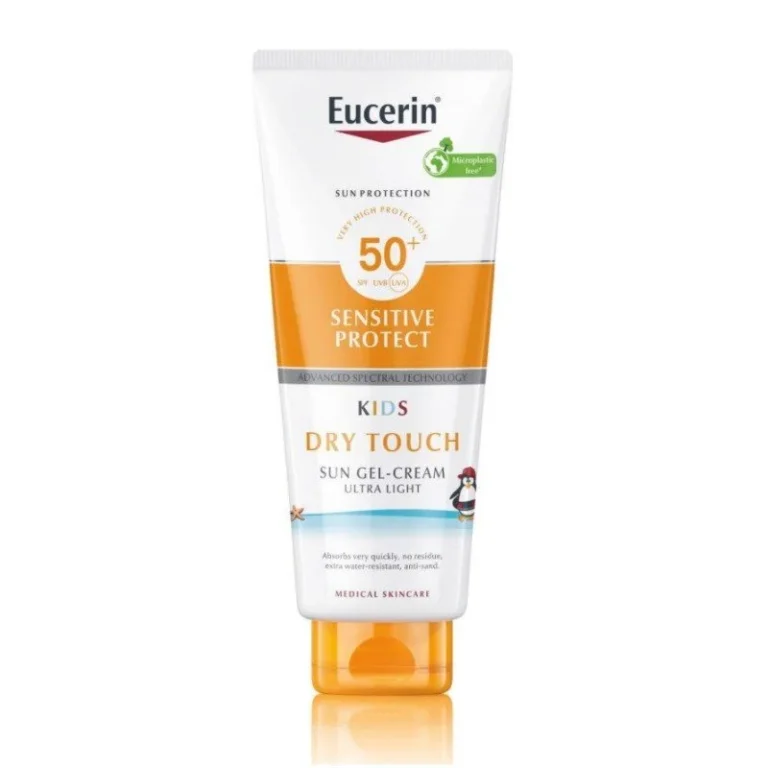 Eucerin Kids Sensitive Protect Gel Crema Dry Touch FPS50+ (200ml)