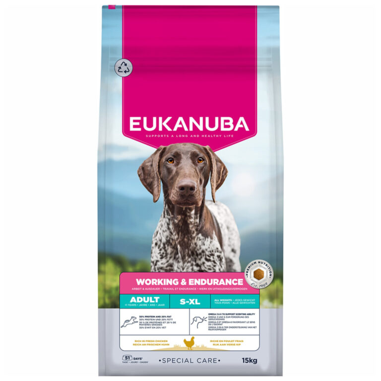 Eukanuba Special Care Working & Endurance Adult - 15 kg