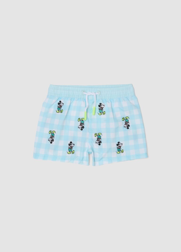 Fagottino Bóxer De Baño Azul Con Estampado Para Niño, Niño, Azul Claro, Talla: 12-18