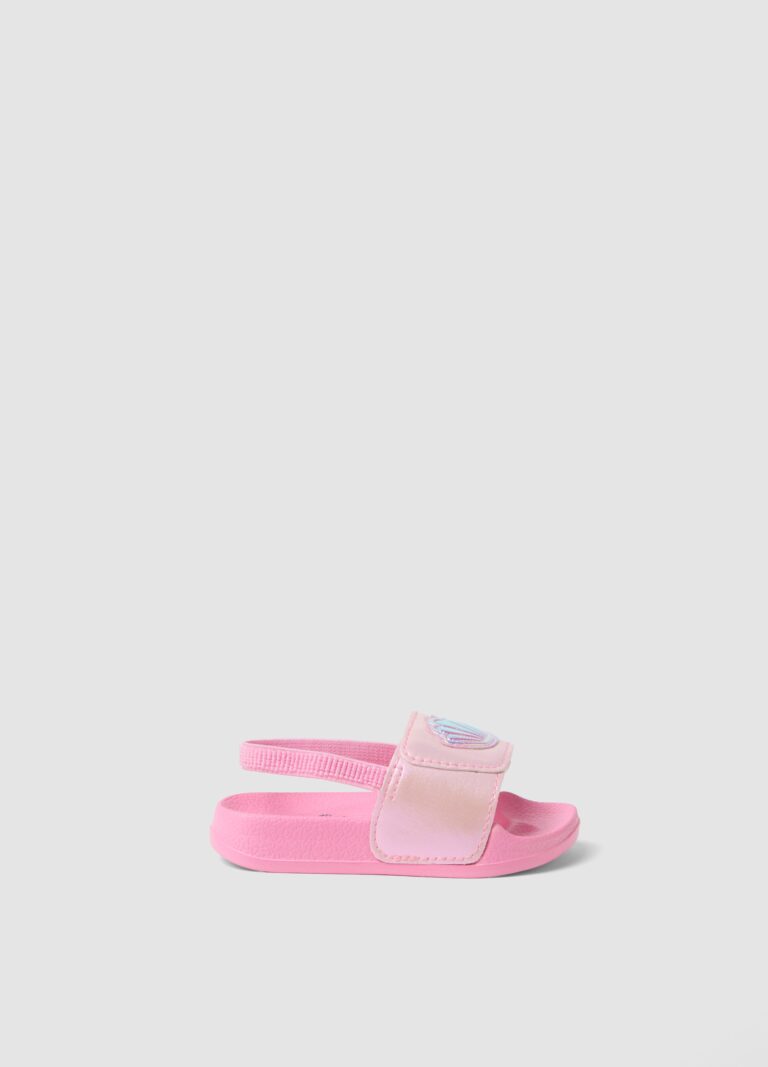 Fagottino Chanclas Rosas Para Bebé Con Tira Delantera Y Sujeción Trasera, Niña, Rosa, Talla: 22