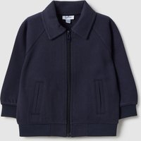 Fagottino Sudadera Azul De Ajuste Regular En Mezcla De Algodón Para Niños, Niño, Azul oscuro, Talla: 9-12